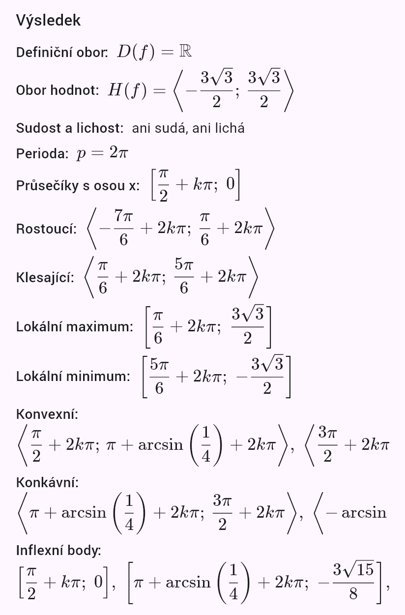 sin 2x + 2cos x