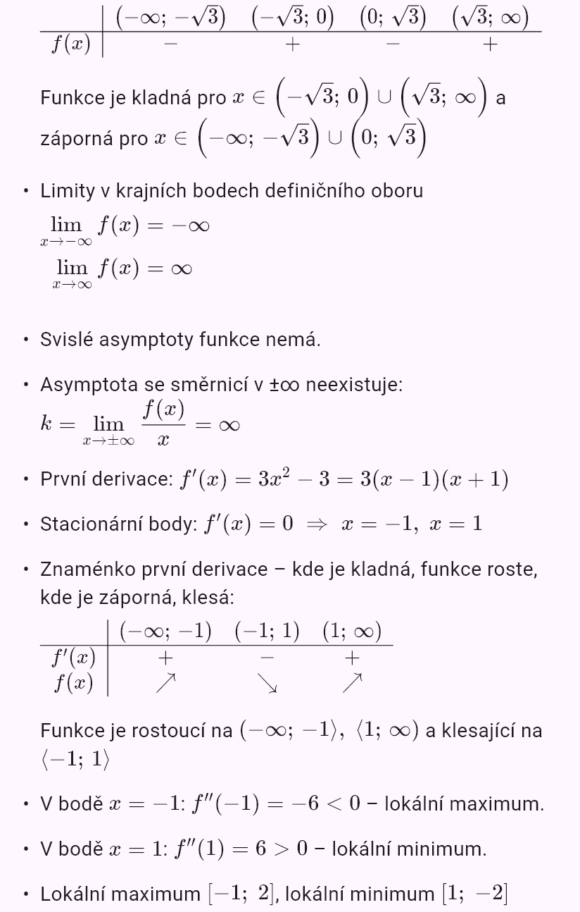 x^3 - 3x
