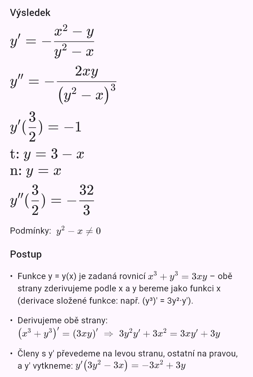 x^3 + y^3 = 3xy