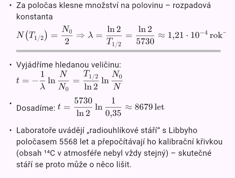 model(radiocarbon; find=t[yr]; T12=5730[yr]; p=35[pct]; input=ratio)