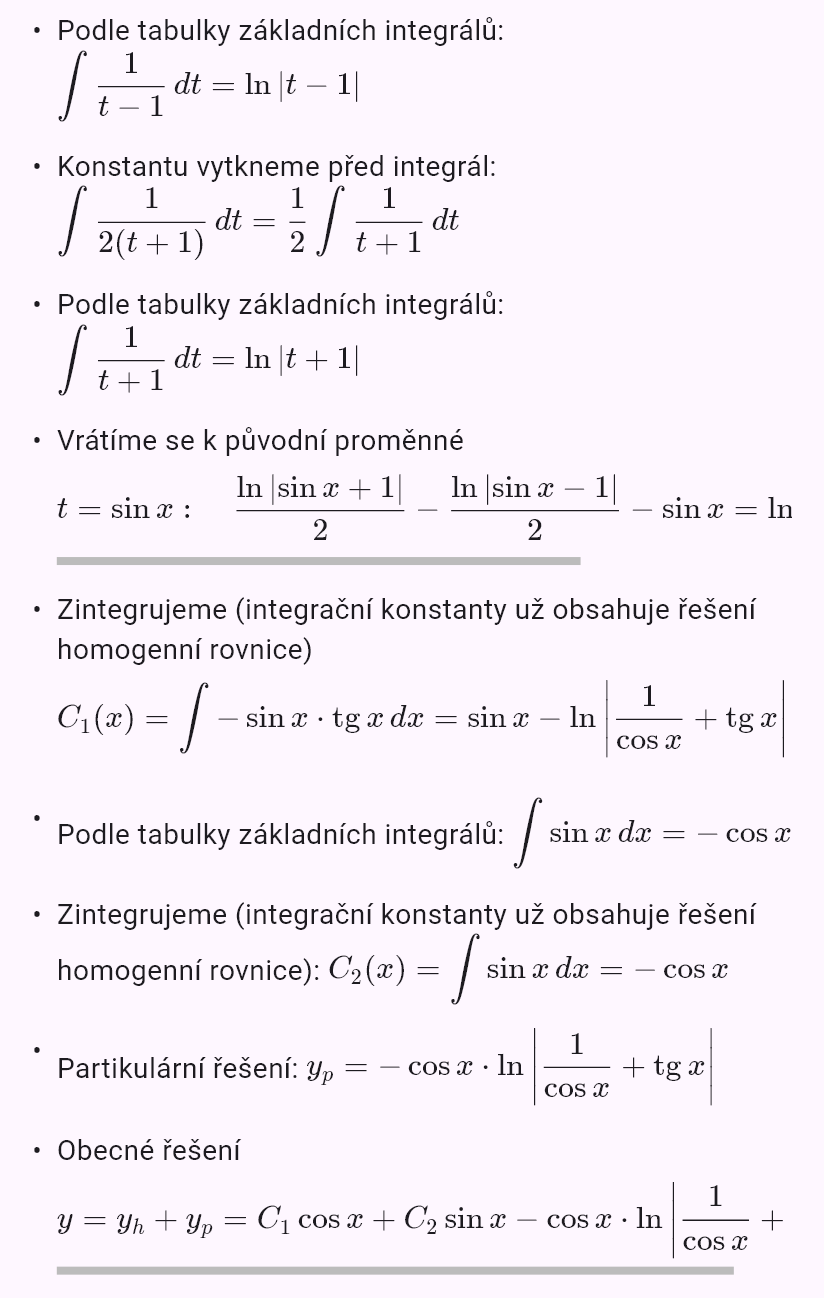 y'' + y = tan x