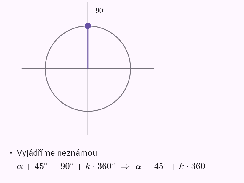 sin alpha + cos alpha = sqrt(2)
