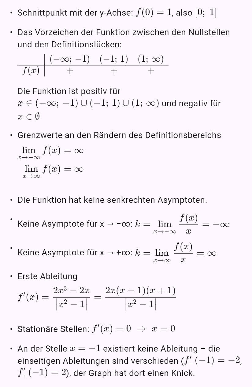 |x^2 - 1|