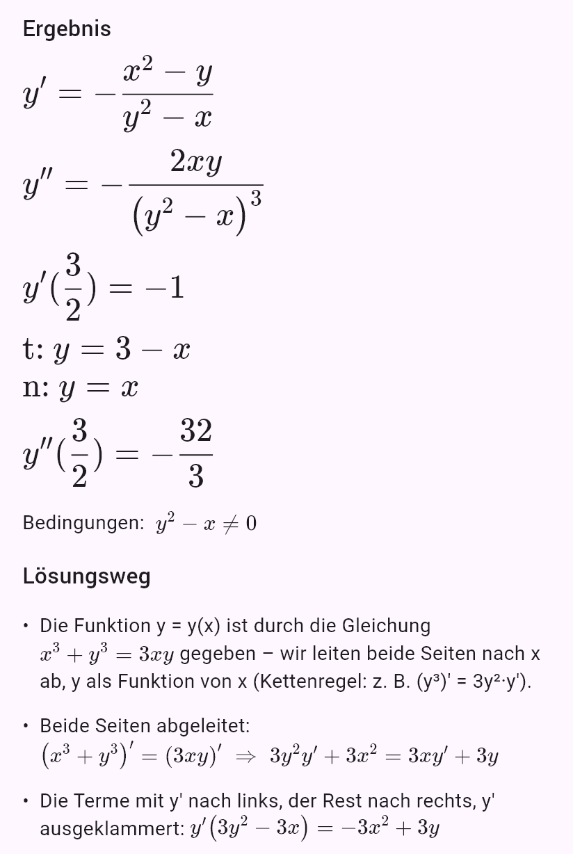 x^3 + y^3 = 3xy