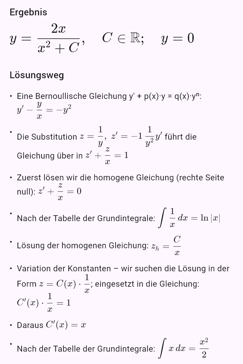 xy' - y = -xy^2