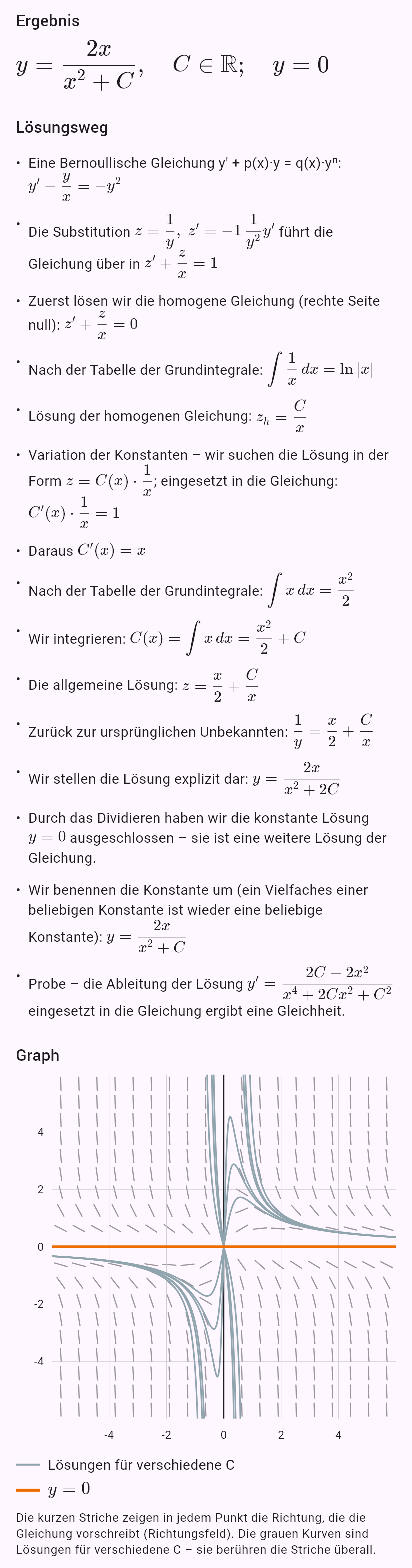 xy' - y = -xy^2
