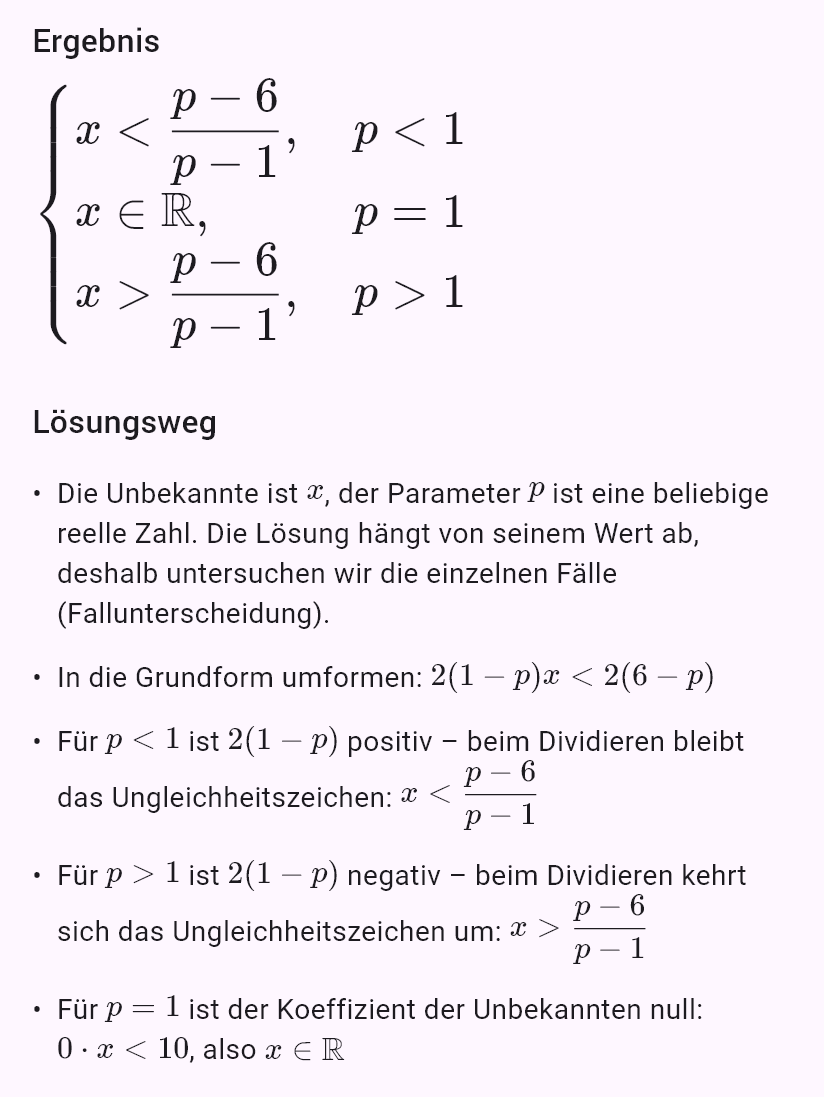 2x + 2p - 5 < 2px + 7