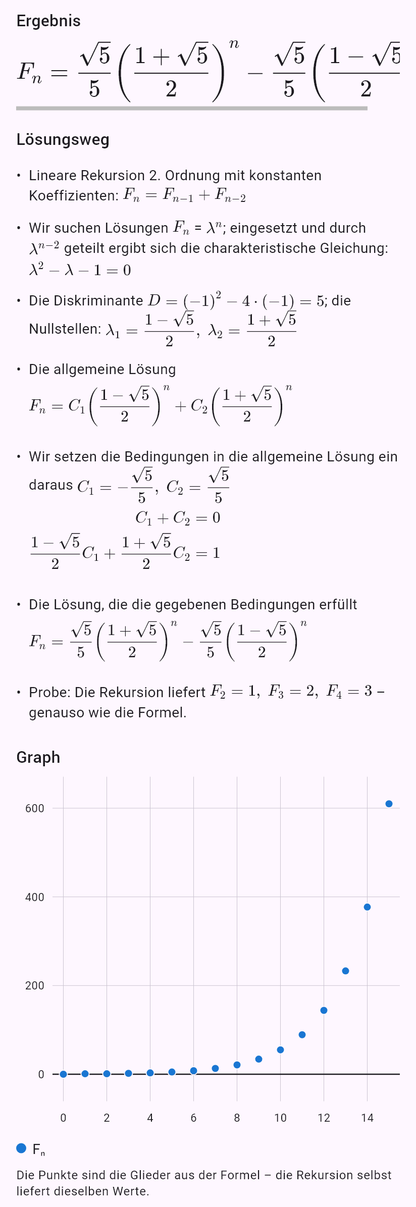 F_n = F_{n-1} + F_{n-2}, F_0 = 0, F_1 = 1