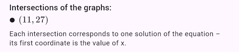 3(x - 2) = 2x + 5