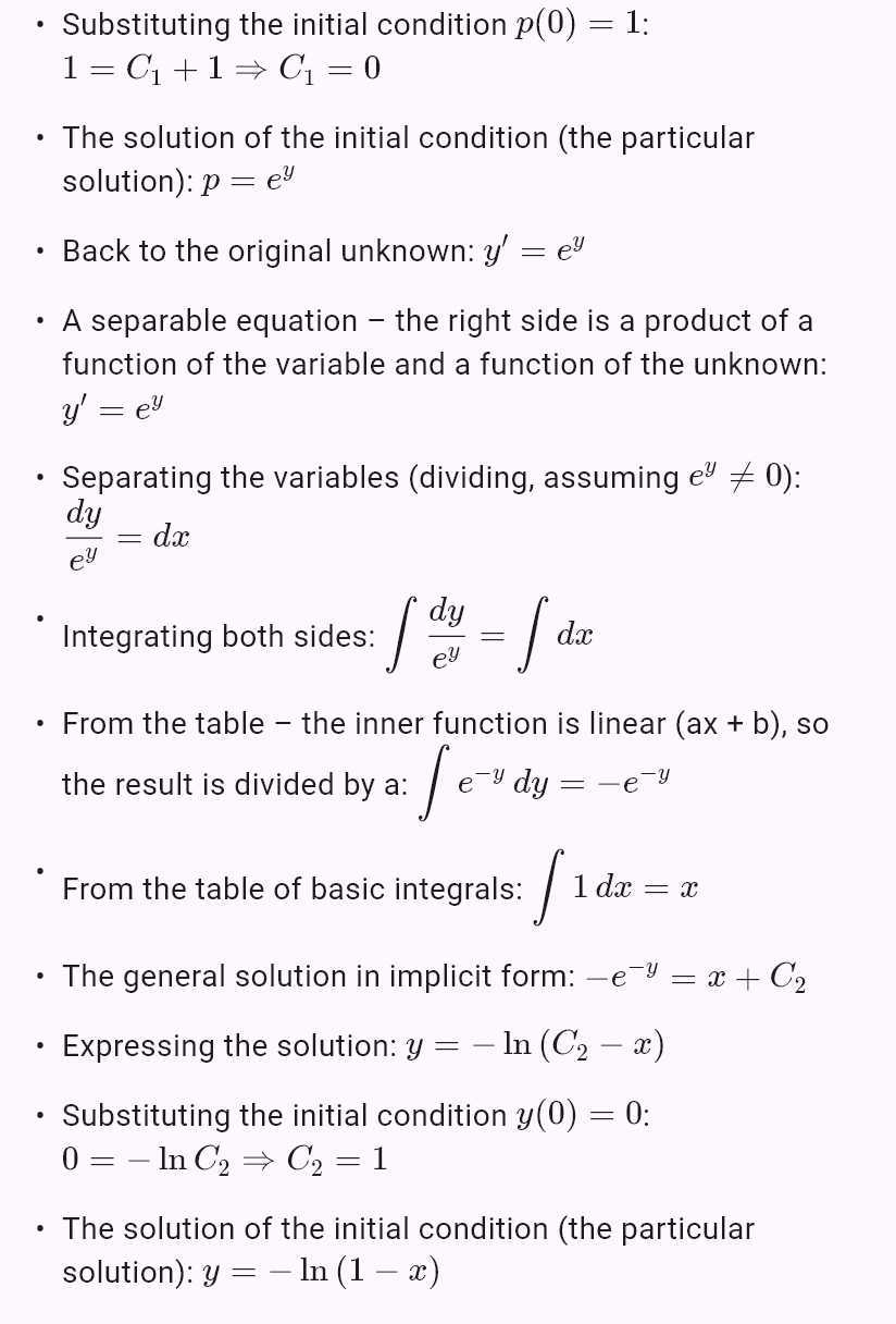 y'' = e^(2y), y(0) = 0, y'(0) = 1