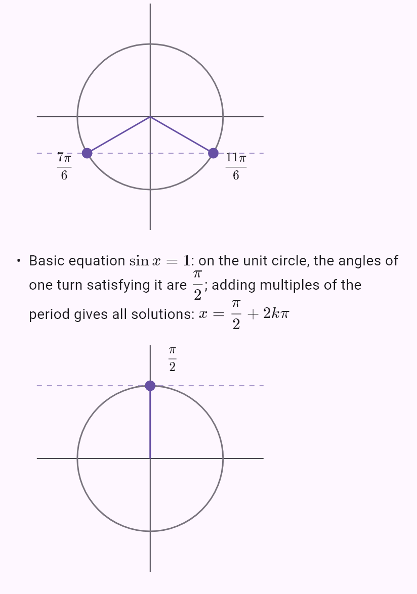 2sin^2 x - sin x - 1 = 0