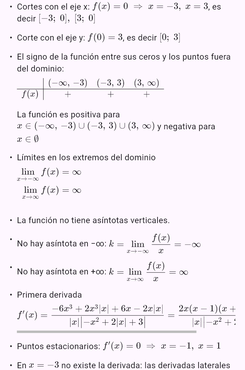 |-x^2 + 2|x| + 3|