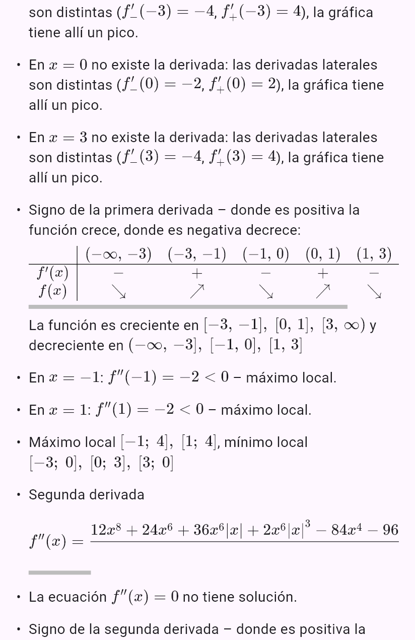|-x^2 + 2|x| + 3|