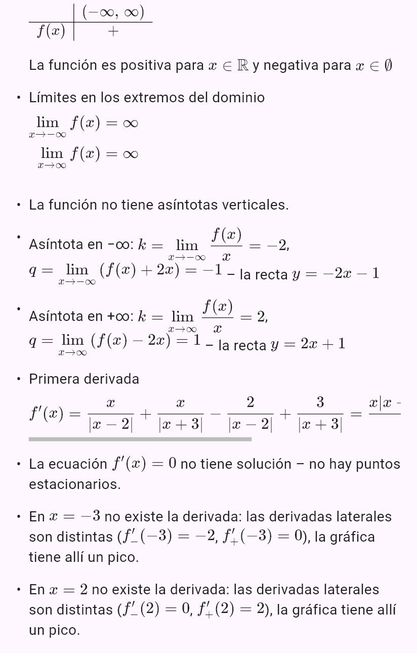 |x - 2| + |x + 3|