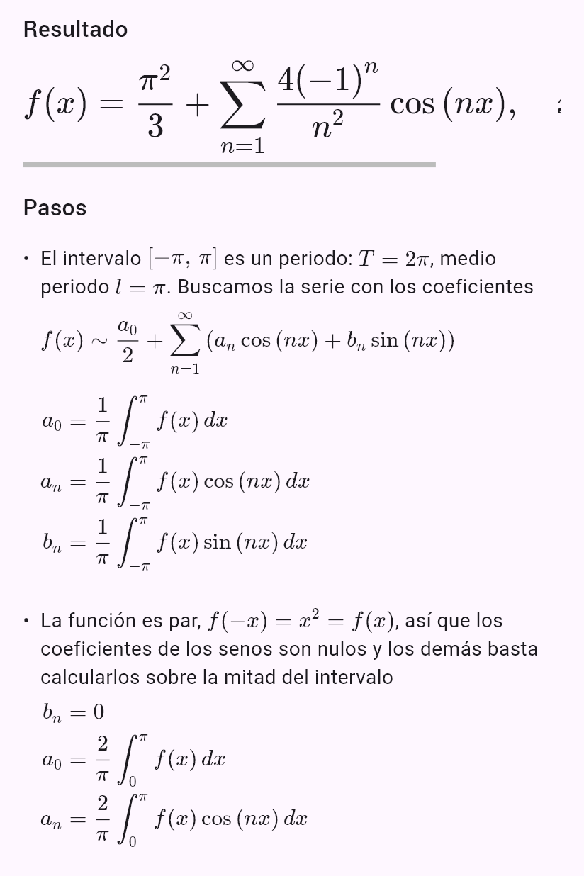 fourier(x^2)