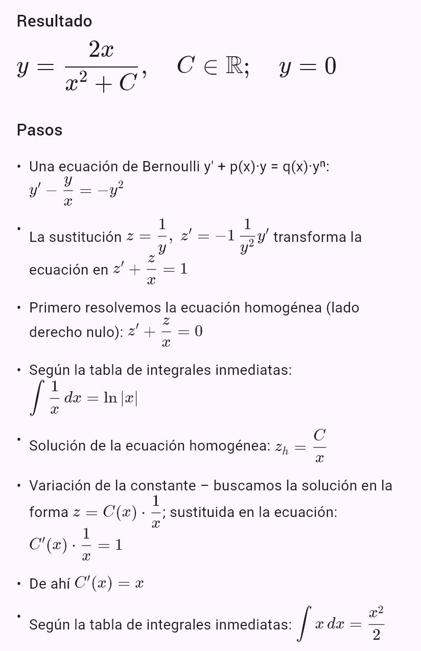 xy' - y = -xy^2