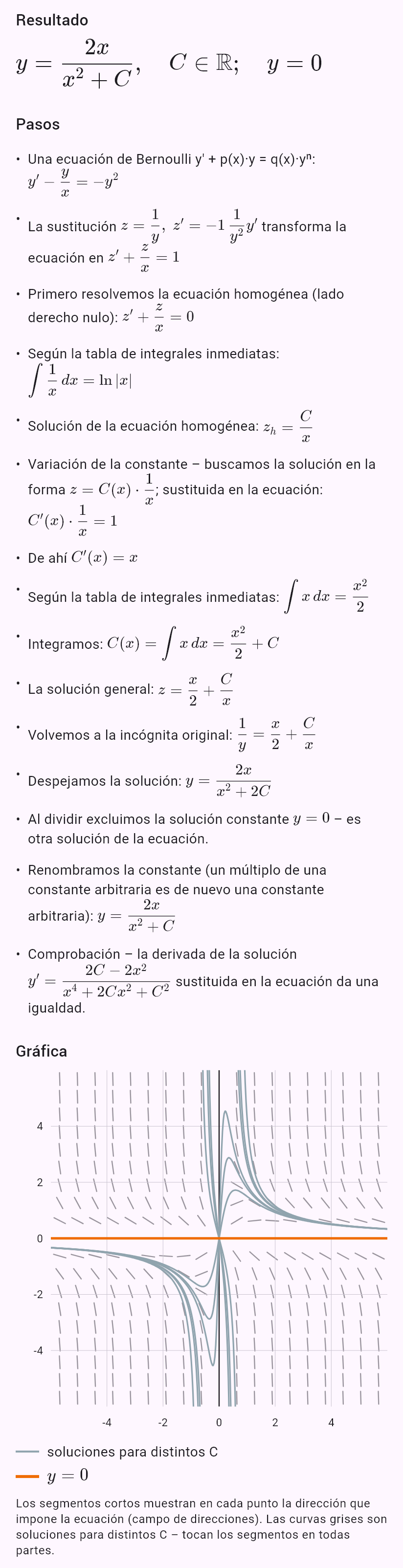 xy' - y = -xy^2