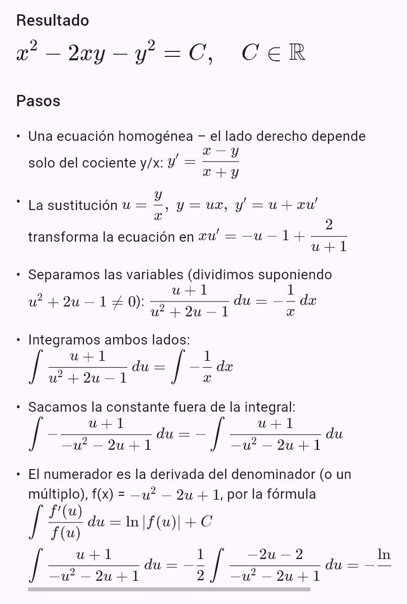 y' = (x - y)/(x + y)