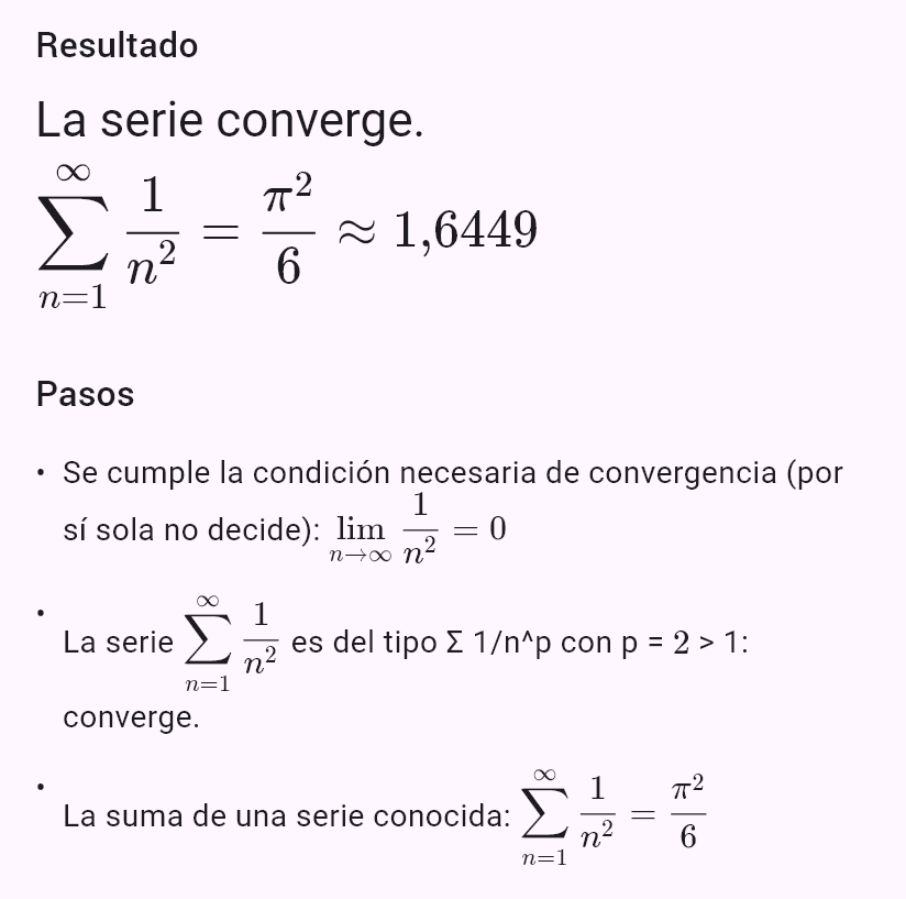 sum(1/n^2)