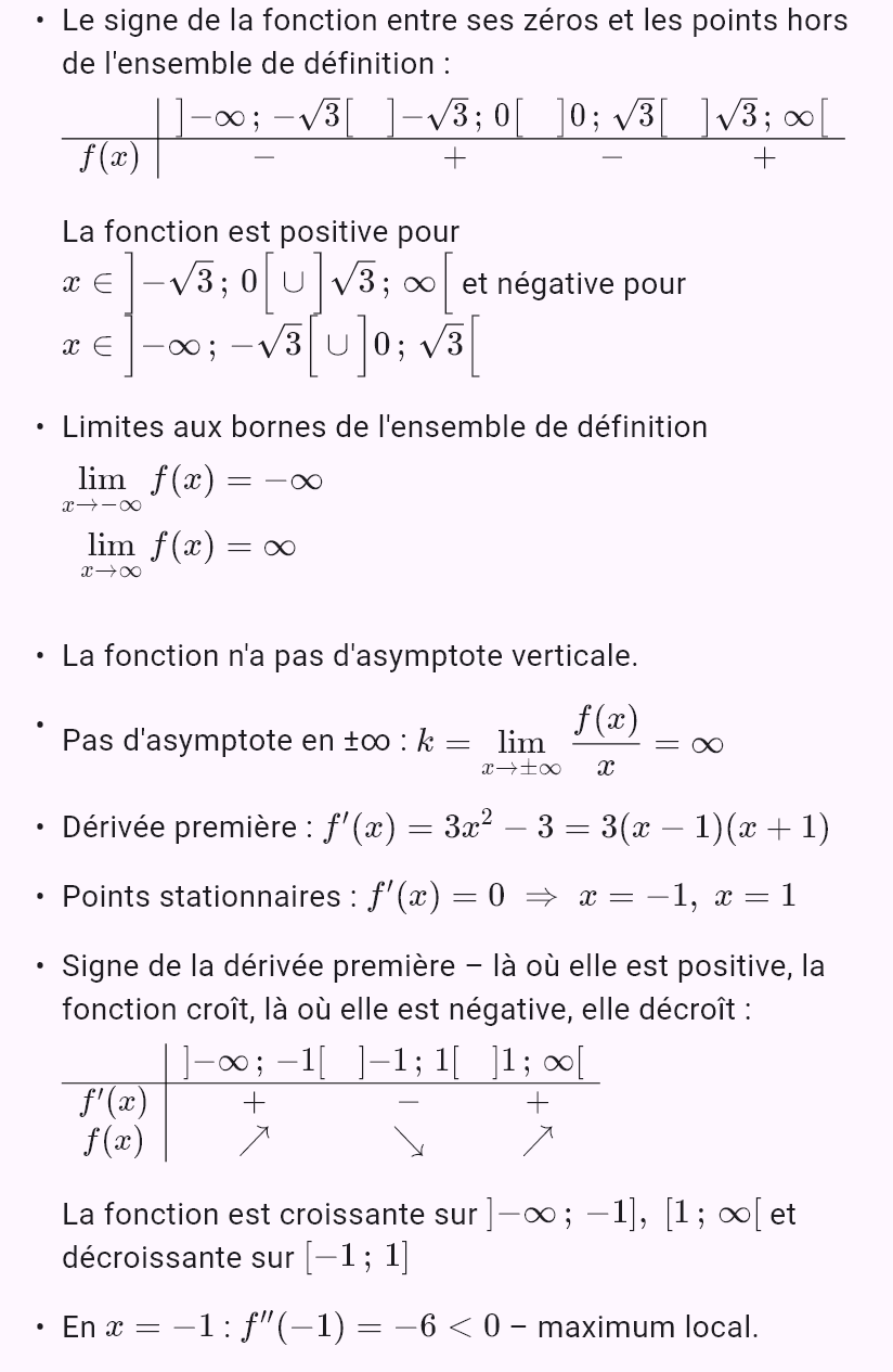 x^3 - 3x