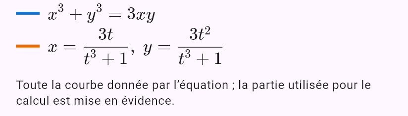 x^3 + y^3 = 3xy