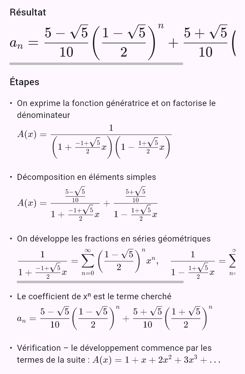 1/(1 - x - x^2)
