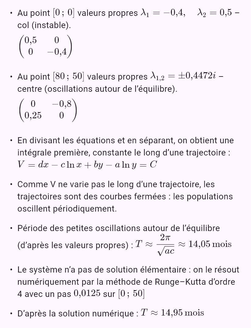model(predator; find=overview[mo]; a=0.5[per_mo]; b=0.01[per_pcs_mo]; c=0.4[per_mo]; d=0.005[per_pcs_mo]; x0=100[pcs]; y0=20[pcs])
