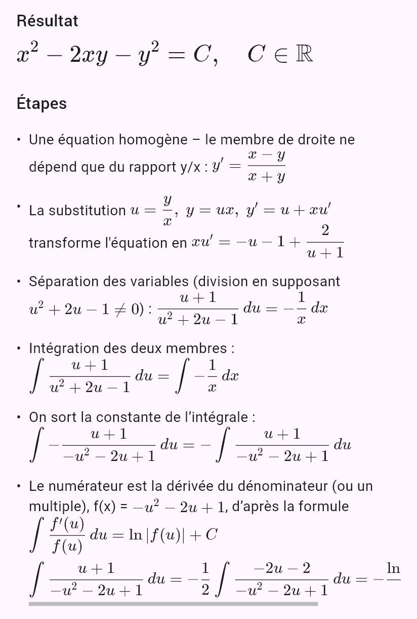 y' = (x - y)/(x + y)