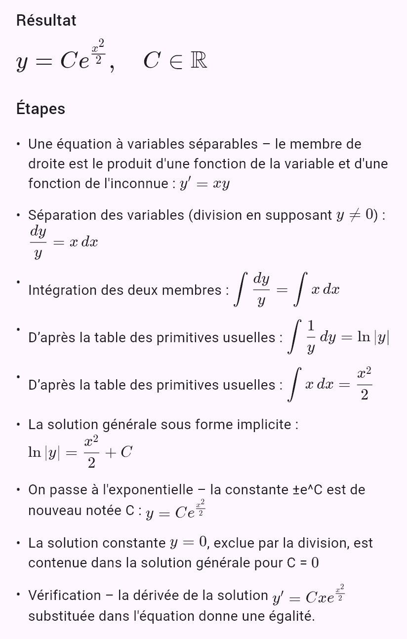 y' = x*y