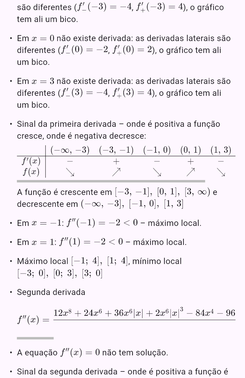 |-x^2 + 2|x| + 3|