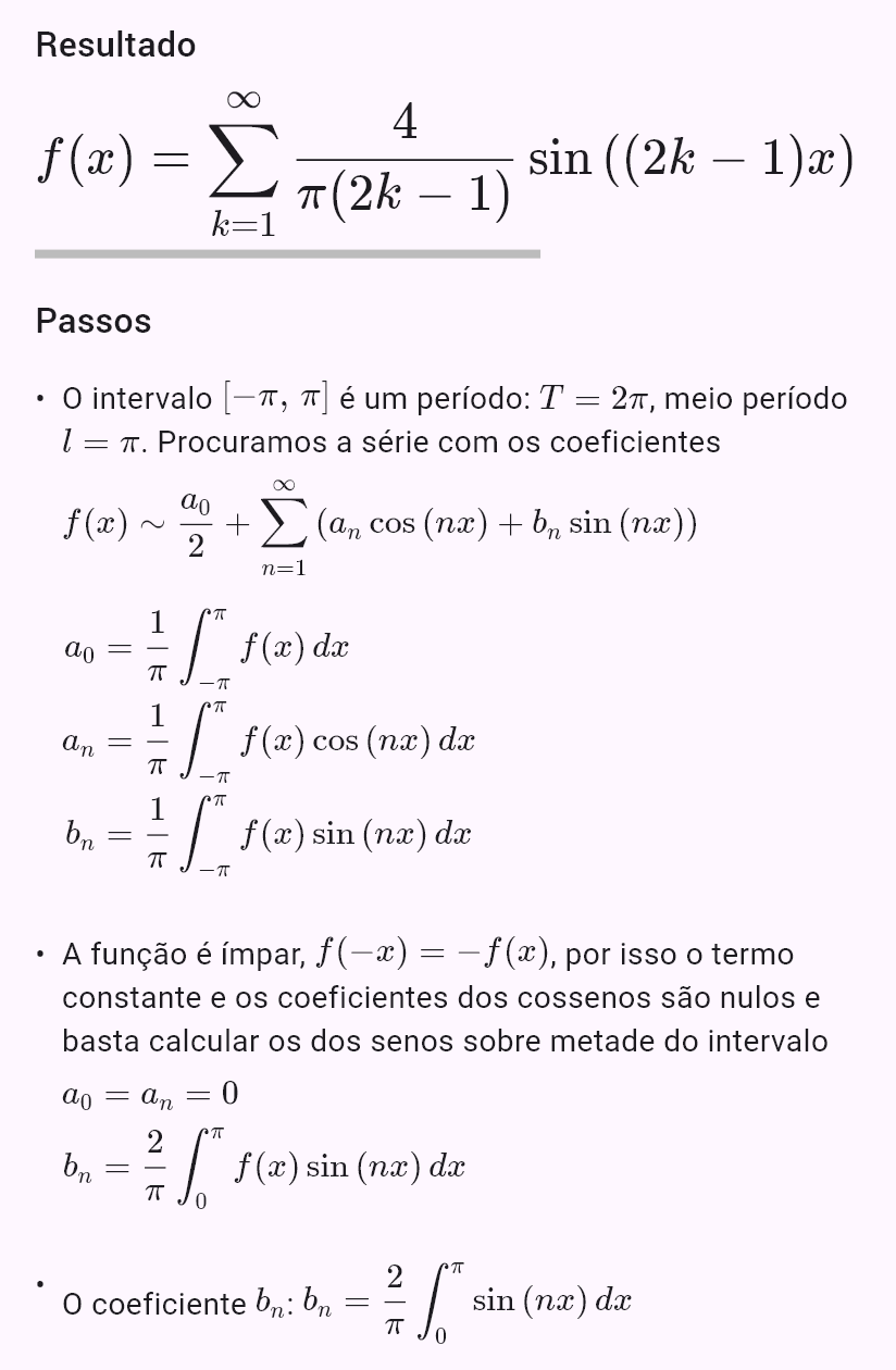 -1, -pi < x < 0
1, 0 < x < pi