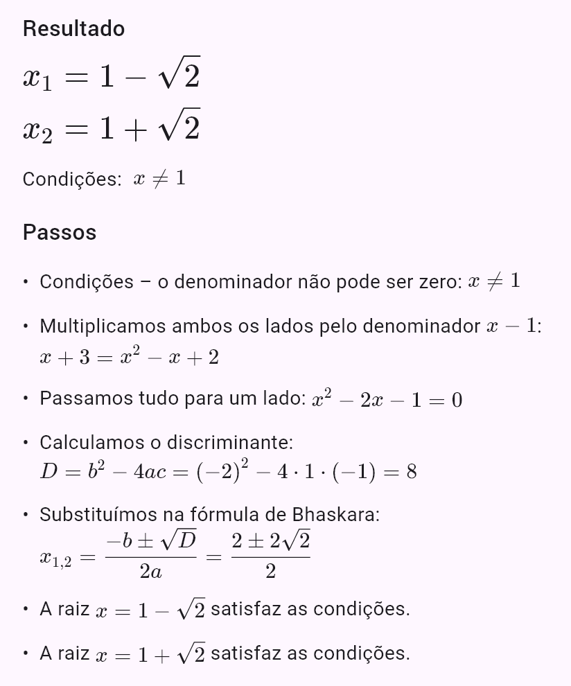 (x+3)/(x-1) = 2/(x-1) + x